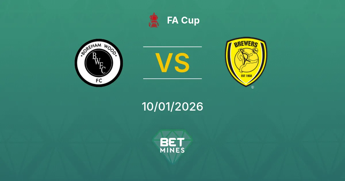Boreham Wood vs Burton Albion Pronostico: Anteprima e Analisi della Partita | FA Cup 10-01-2026