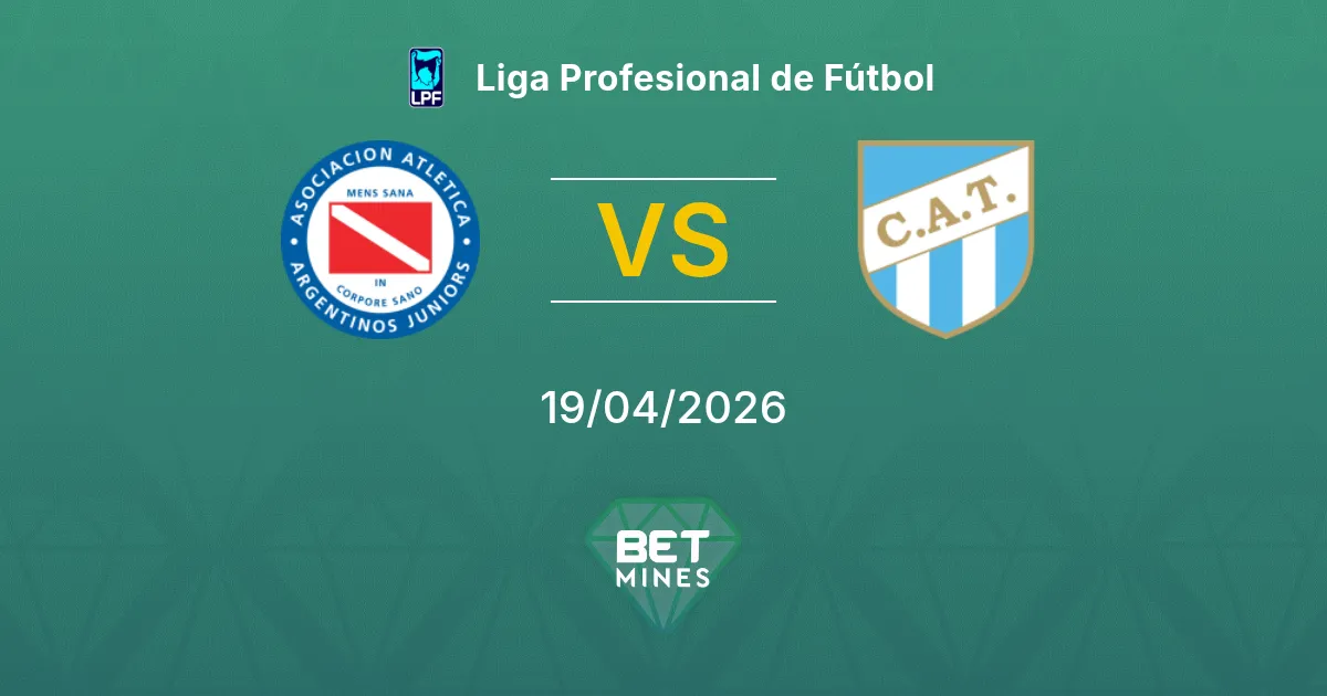 Argentinos Juniors vs Atlético Tucumán Pronostico: Anteprima e Analisi della Partita | Liga Profesional de Fútbol 19-04-2026