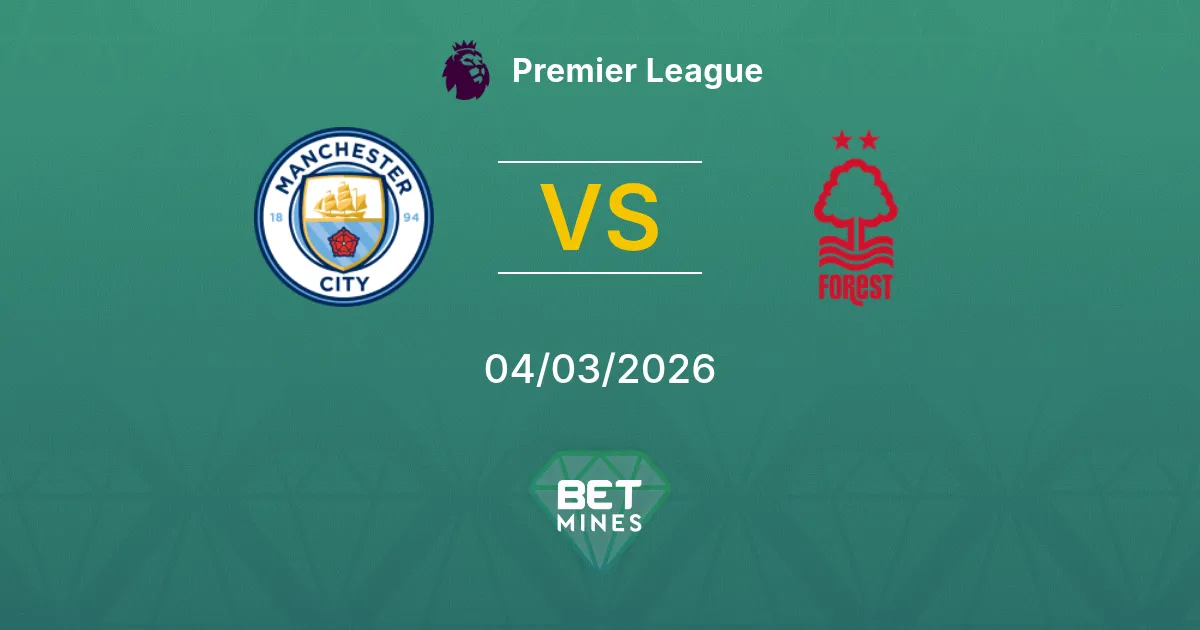 Manchester City vs Nottingham Forest Prediction: Match Preview and Analysis | Premier League 04-03-2026