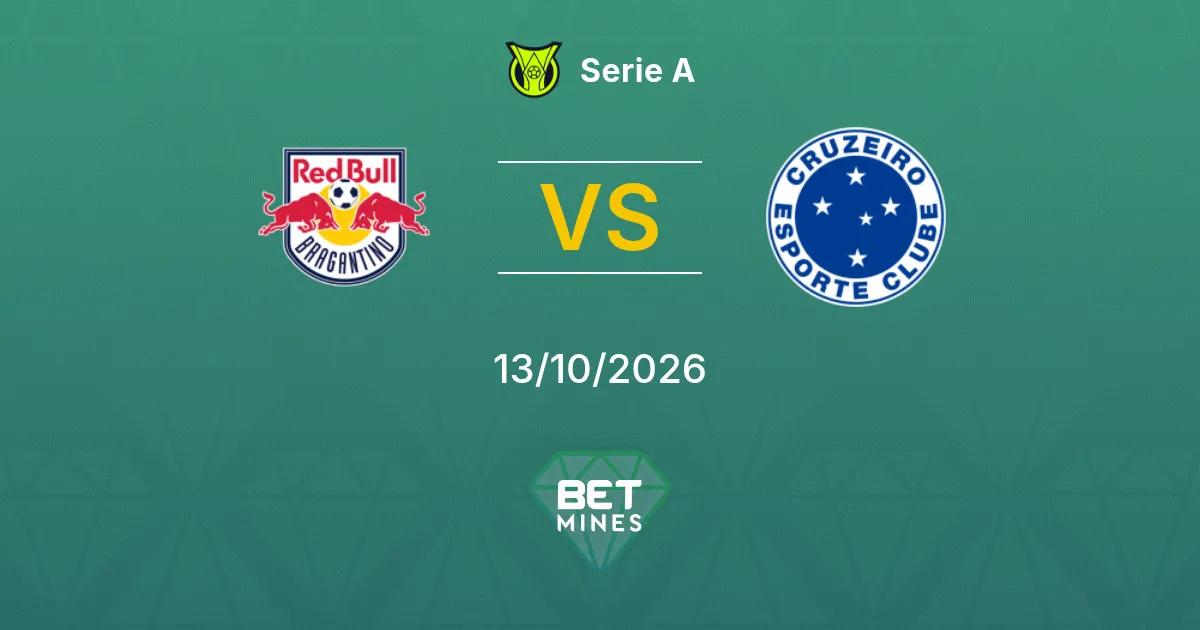 Bragantino vs Cruzeiro Prediction: Match Preview and Analysis | Serie A 13-10-2026