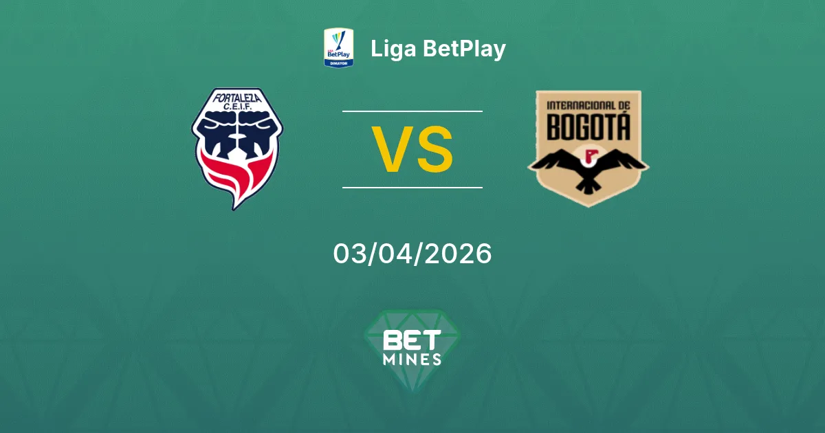 Fortaleza CEIF vs Internacional de Bogotá Pronóstico: Previa y Análisis del Partido | Liga BetPlay 03-04-2026