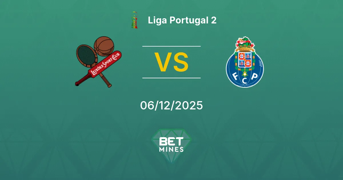 Leixões vs Porto II Prediction: Match Preview and Analysis | Liga Portugal 2 06-12-2025