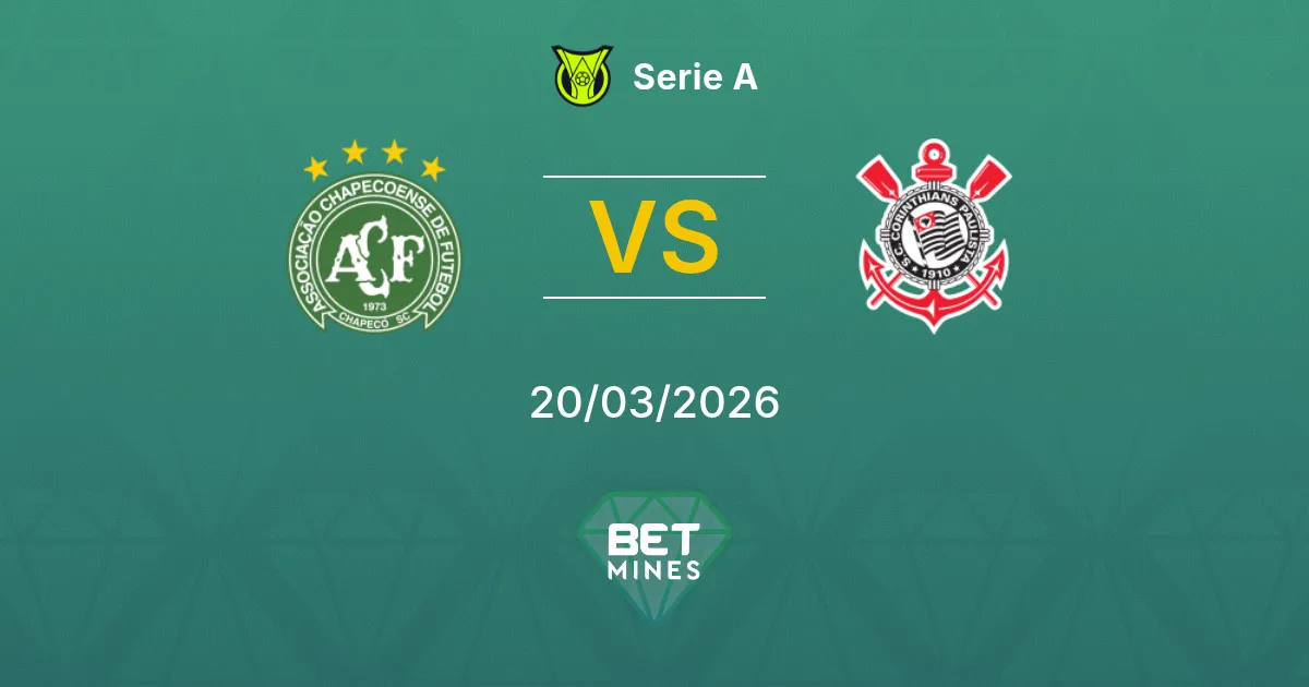 Chapecoense vs Corinthians Prediction: Match Preview and Analysis | Serie A 20-03-2026