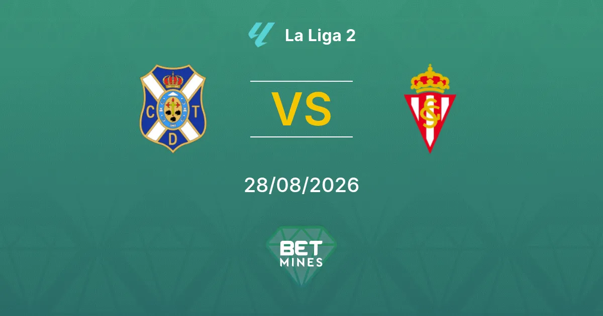 Palpite Tenerife x Sporting Gijón: Prévia e Análise da Partida | La Liga 2 28-08-2026