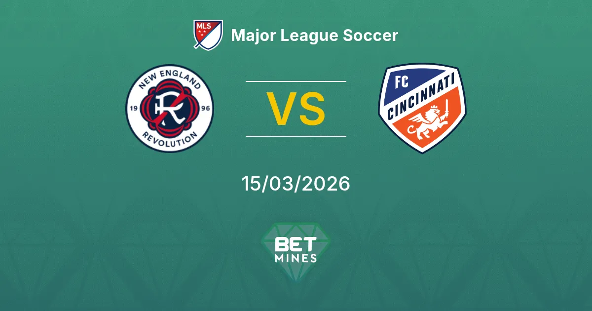 New England vs Cincinnati Prediction: Match Preview and Analysis | Major League Soccer 15-03-2026