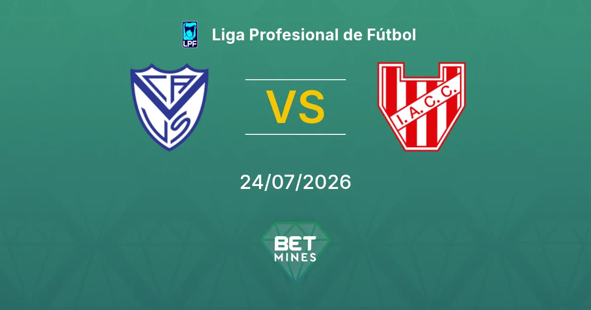 Vélez Sarsfield x Instituto Palpite: Prévia e Análise da Partida | Liga Profesional de Fútbol 24-07-2026
