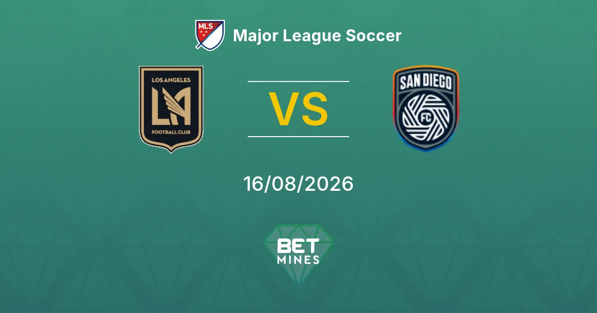 Los Angeles FC vs San Diego FC Pronostico: Anteprima e Analisi della Partita | Major League Soccer 16-08-2026