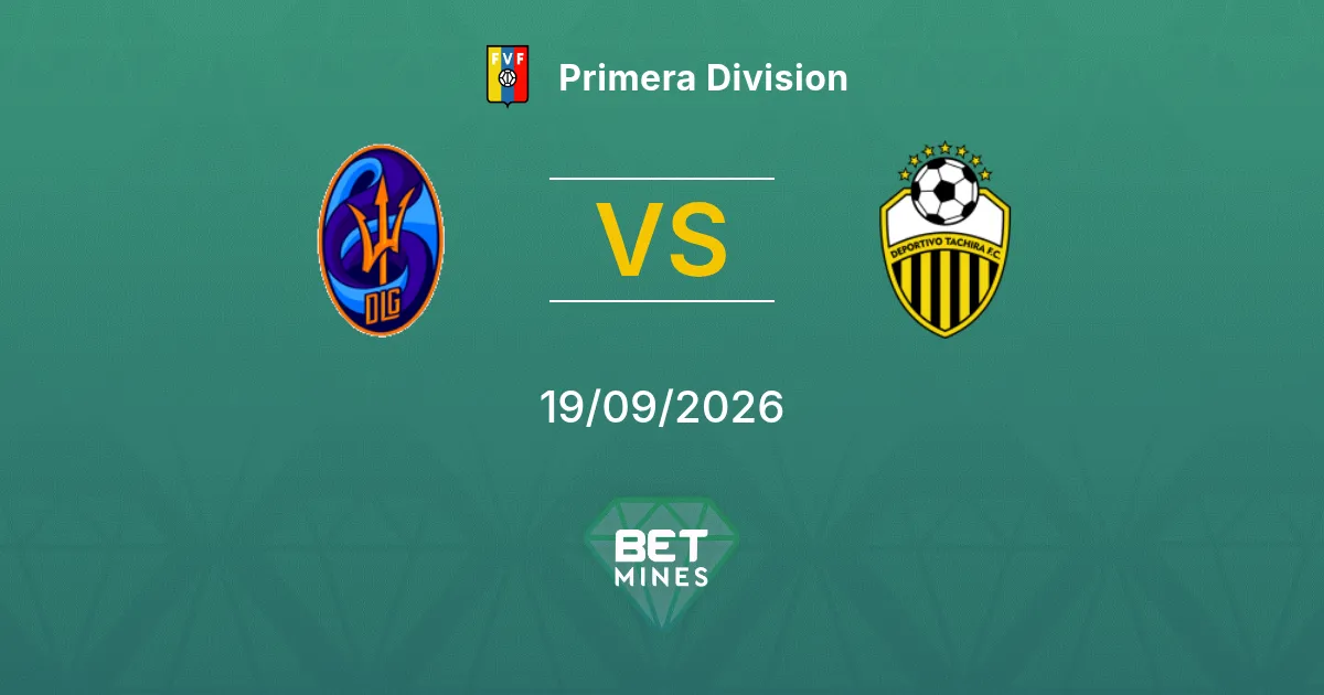 Pronostico Deportivo La Guaira vs Deportivo Táchira: Anteprima e Analisi della Partita | Primera Division 19-09-2026