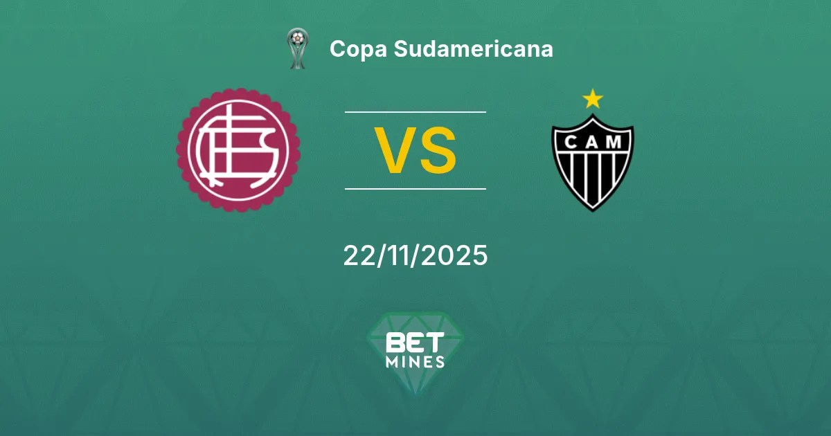 Lanús vs Atlético Mineiro Prediction: Match Preview and Analysis | Copa Sudamericana 22-11-2025