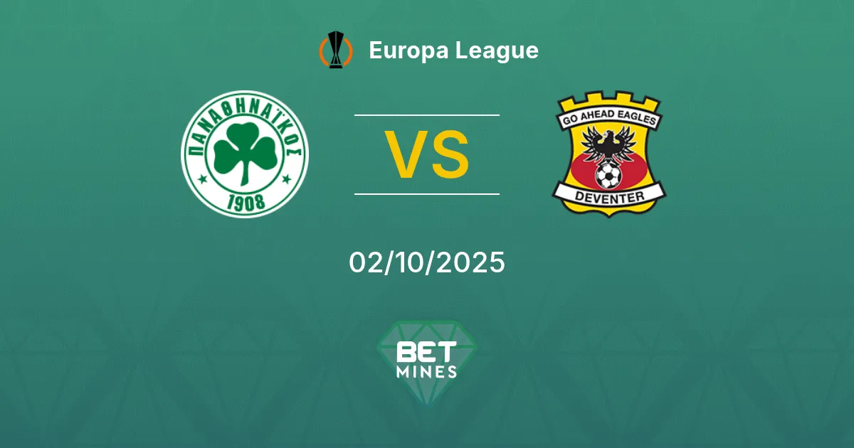Panathinaikos vs Go Ahead Eagles Pronostico: Anteprima e Analisi della Partita | Europa League 02-10-2025