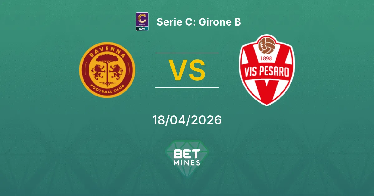 Ravenna vs Vis Pesaro Pronostico: Analisi e Anteprima della Partita | Serie C: Girone B 18-04-2026