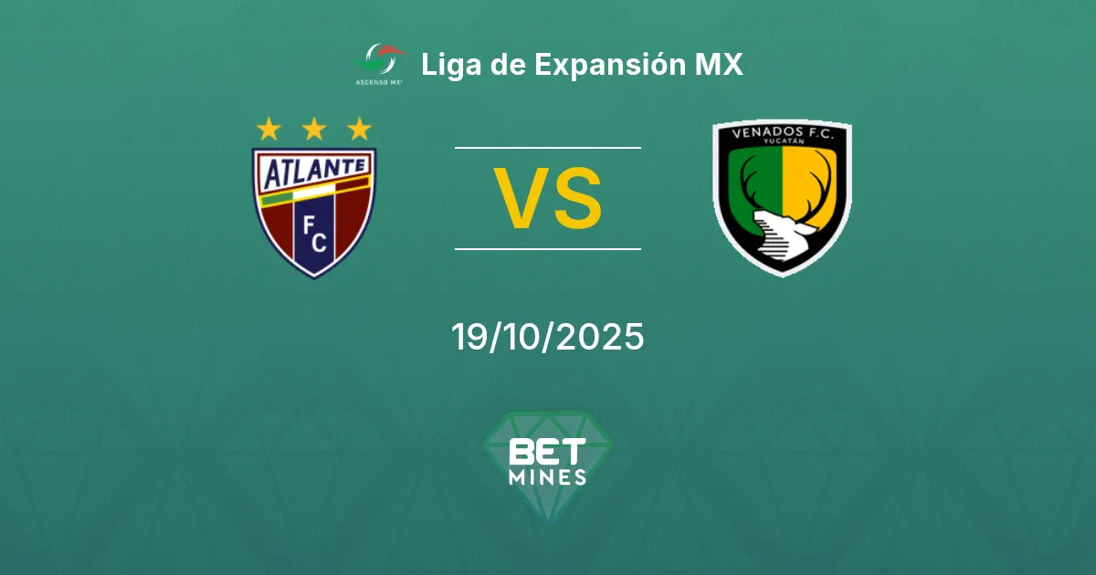 Atlante vs Venados Pronostico: Anteprima e Analisi della Partita | Liga de Expansión MX 19-10-2025