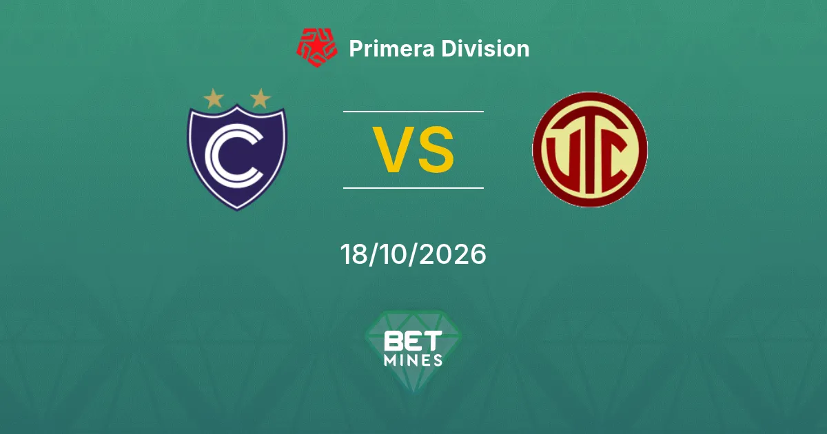 Cienciano vs UTC Cajamarca Pronostic : présentation et analyse du match | Primera División 18-10-2026