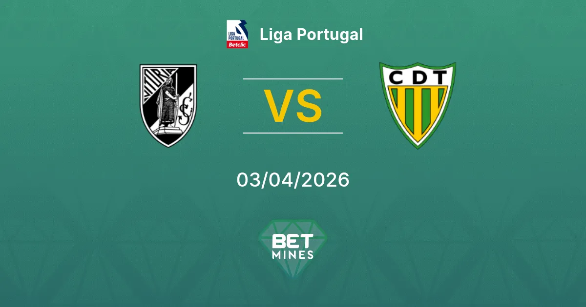 Vitória Guimarães vs Tondela Prediction: Match Preview and Analysis | Liga Portugal 03-04-2026