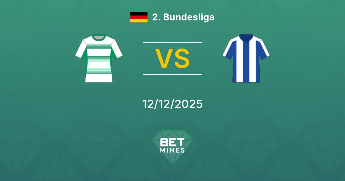 SpVgg Greuther Fürth vs Hertha BSC Pronostico: Anteprima e Analisi della Partita | 2. Bundesliga 12-12-2025