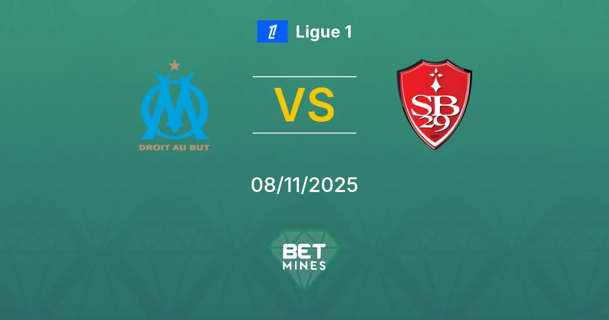 Olympique Marseille vs Brest Prediction: Match Preview and Analysis | Ligue 1 08-11-2025