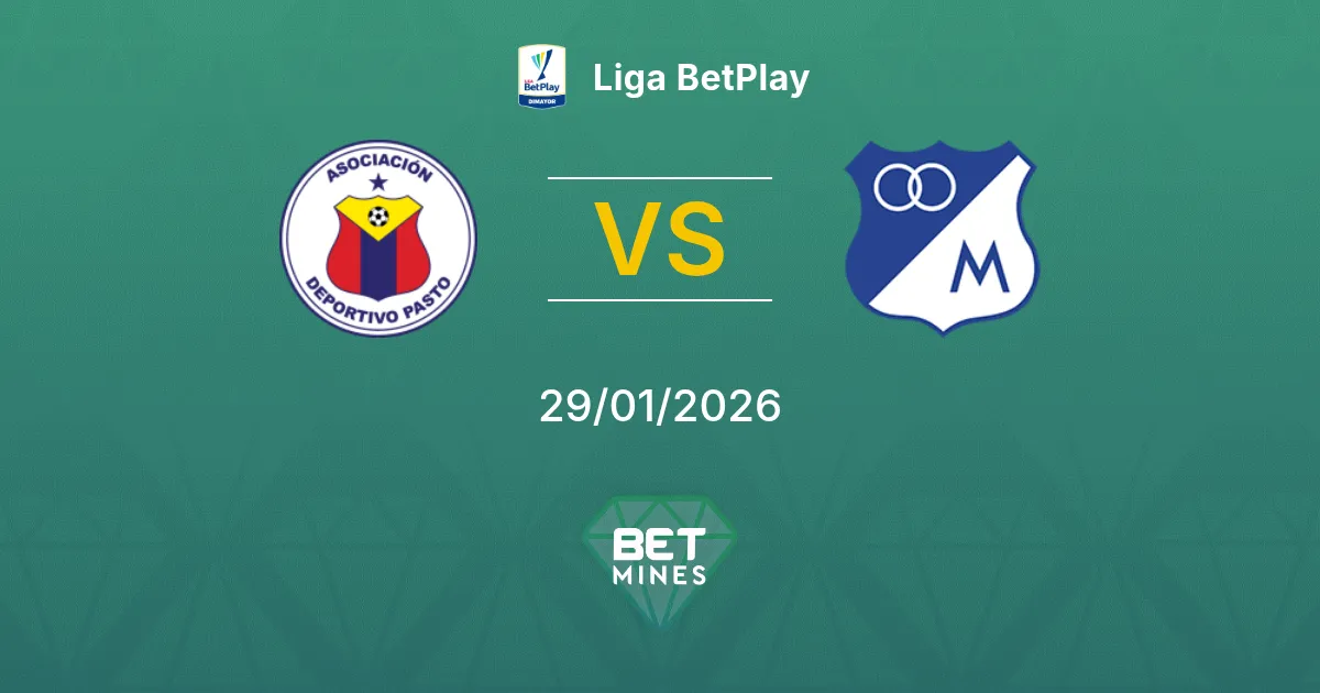 Deportivo Pasto vs Millonarios Pronostico: Anteprima e Analisi della Partita | Liga BetPlay 29-01-2026