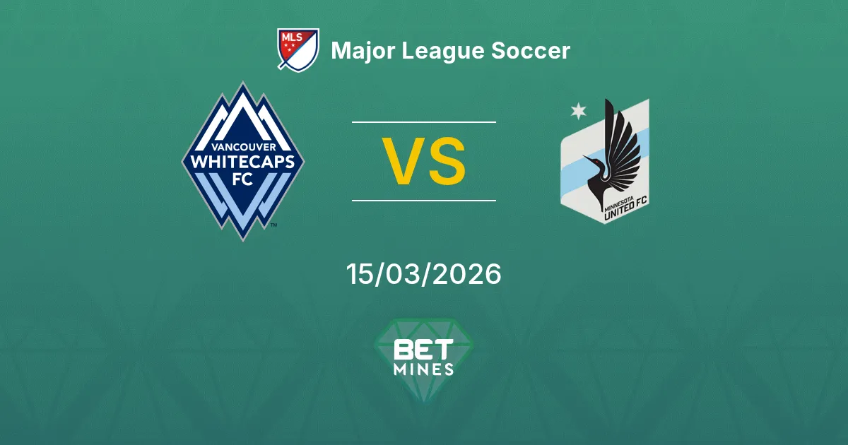 Vancouver Whitecaps vs Minnesota United Prediction: Match Preview and Analysis | Major League Soccer 15-03-2026