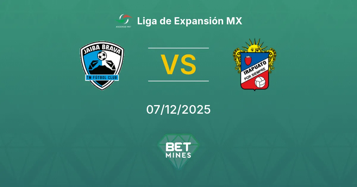 Tampico Madero vs Irapuato Prediction: Match Preview and Analysis | Liga de Expansión MX 07-12-2025