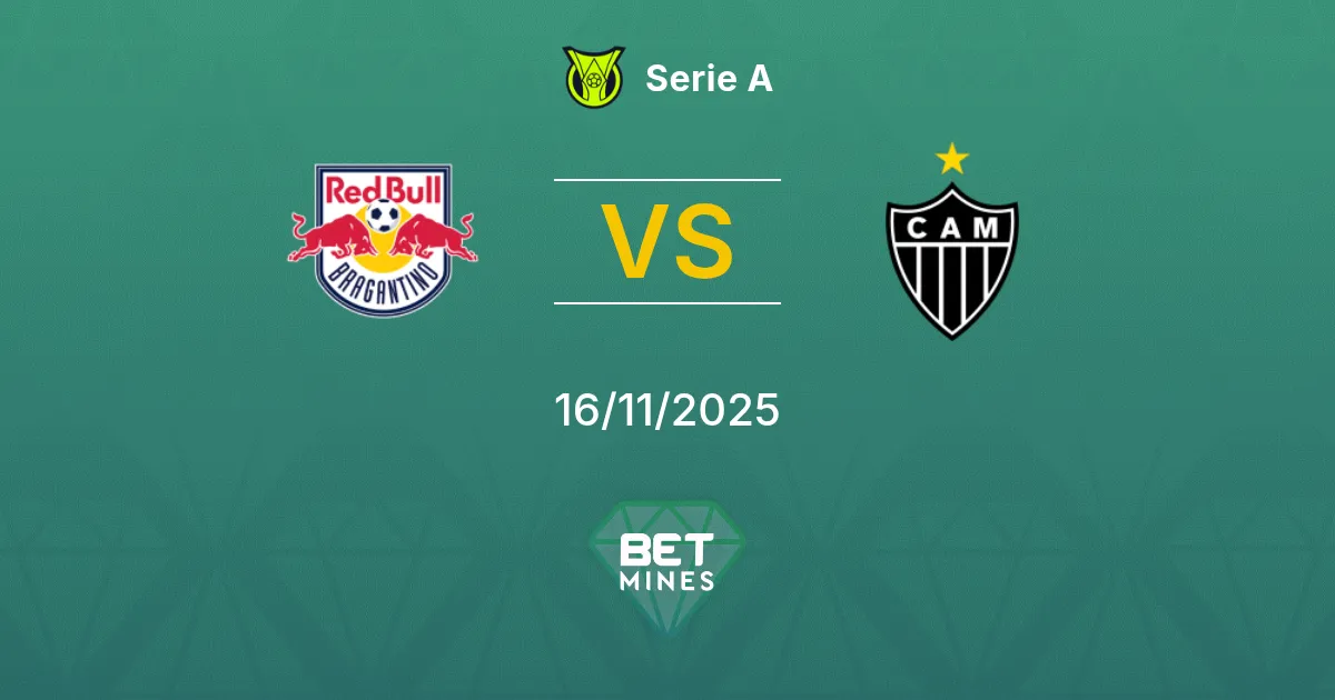 Bragantino vs Atlético Mineiro Pronostic : Aperçu et Analyse du Match | Serie A 16-11-2025