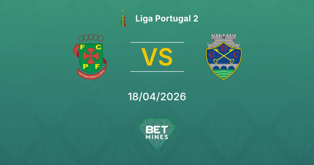 Paços de Ferreira vs Chaves Pronostico: Anteprima e Analisi della Partita | Liga Portugal 2 18-04-2026