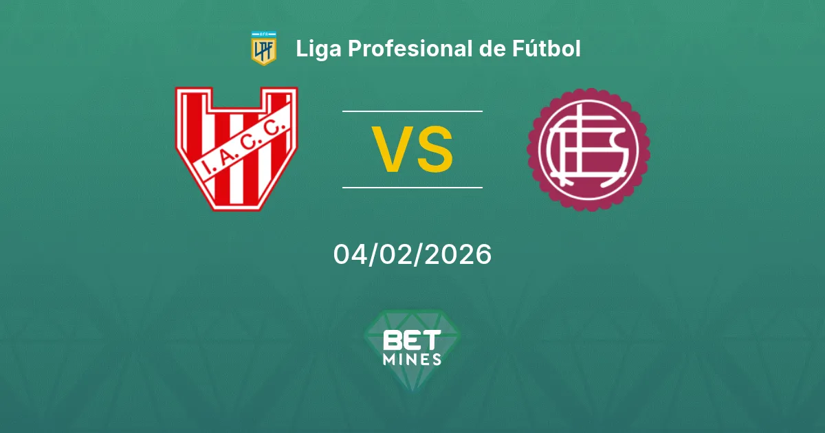 Instituto vs Lanús Prediction: Match Preview and Analysis | Liga Profesional de Fútbol 04-02-2026