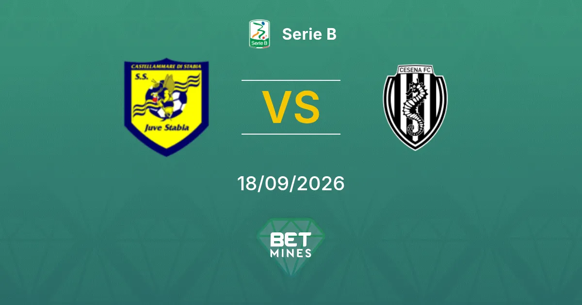 Palpite Juve Stabia x Cesena: Prévia e Análise da Partida | Serie B 18-09-2026