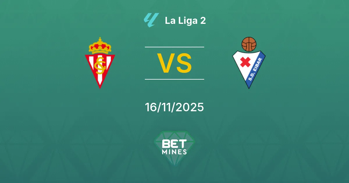 Sporting Gijón vs SD Eibar Pronostic : Aperçu et Analyse du Match | La Liga 2 16-11-2025
