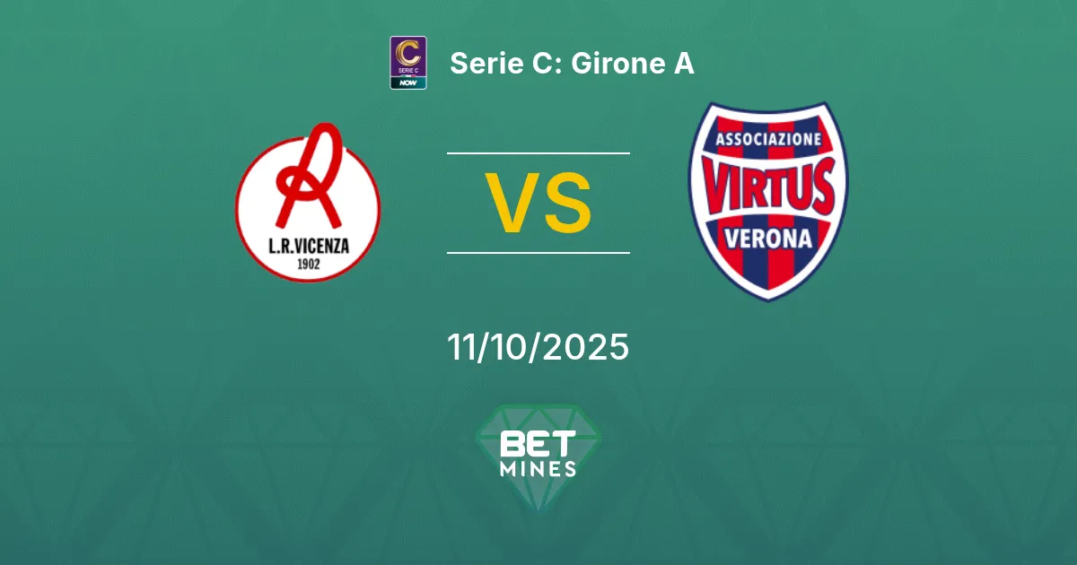Vicenza vs Virtus Verona Pronostico: Anteprima e Analisi della Partita | Serie C: Girone A 11-10-2025