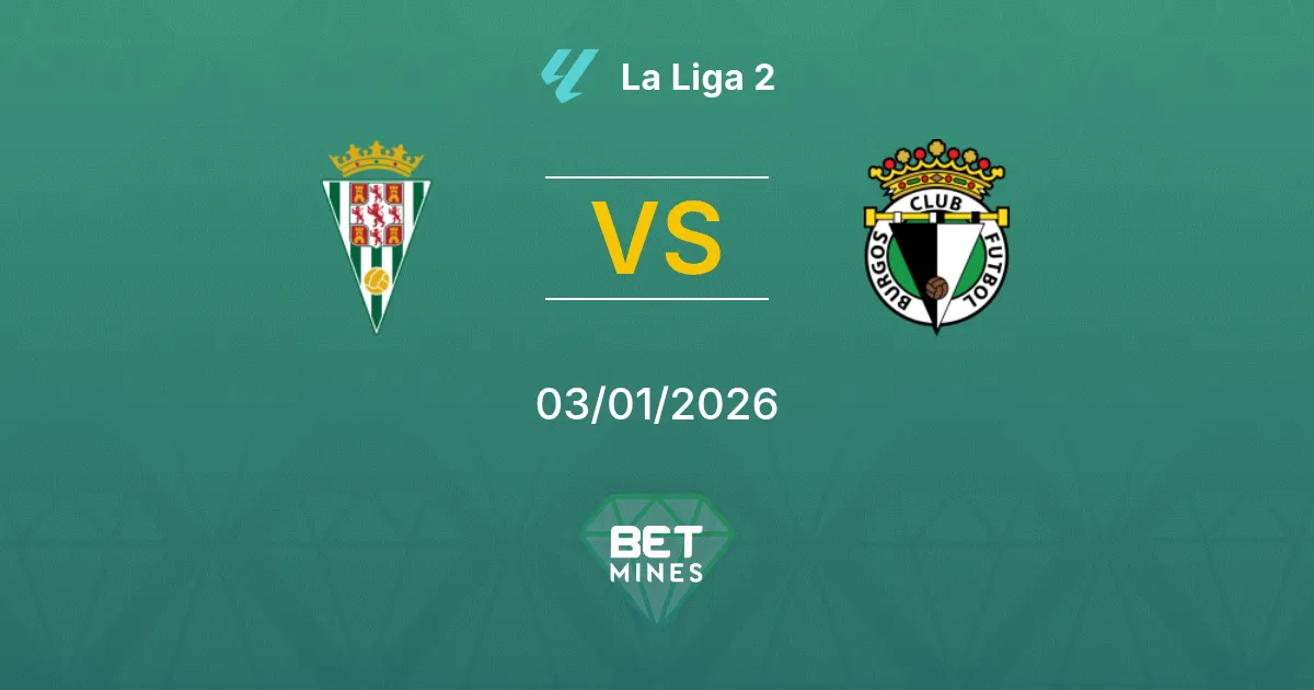 Córdoba vs Burgos Pronostico: Anteprima e Analisi della Partita | La Liga 2 03-01-2026