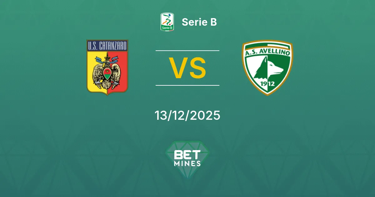 Catanzaro vs Avellino Pronostico: Anteprima e Analisi della Partita | Serie B 13-12-2025