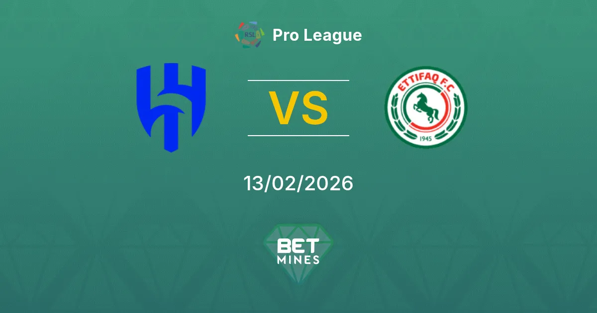 Al Hilal vs Al Ettifaq Prediction: Match Preview and Analysis | Pro League 13-02-2026