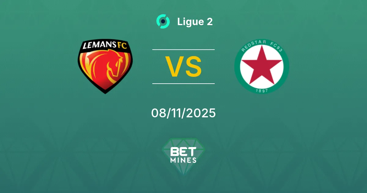 Le Mans vs Red Star Prediction: Match Preview and Analysis | Ligue 2 08-11-2025