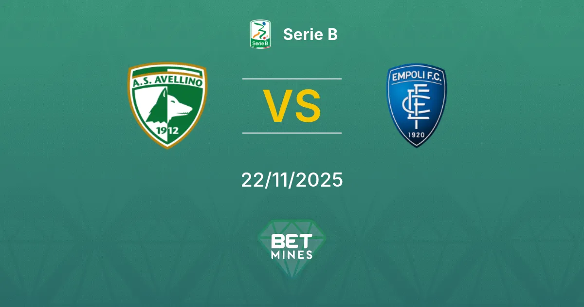 Avellino vs Empoli Prediction: Match Preview and Analysis | Serie B 22-11-2025