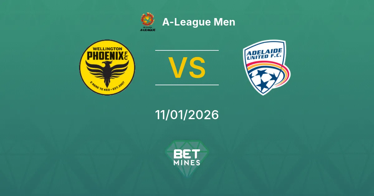 Wellington Phoenix vs Adelaide United Pronostico: Anteprima e Analisi della Partita | A-League Men 11-01-2026