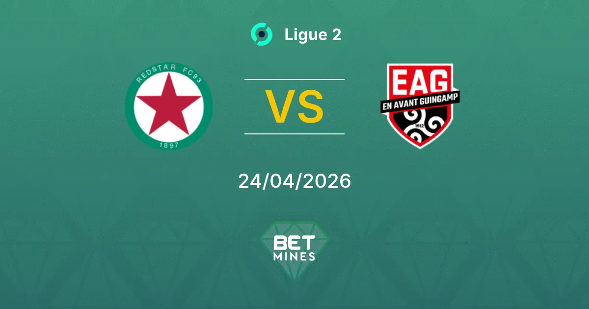 Red Star vs Guingamp Pronostico: Analisi e Anteprima Partita | Ligue 2 24-04-2026