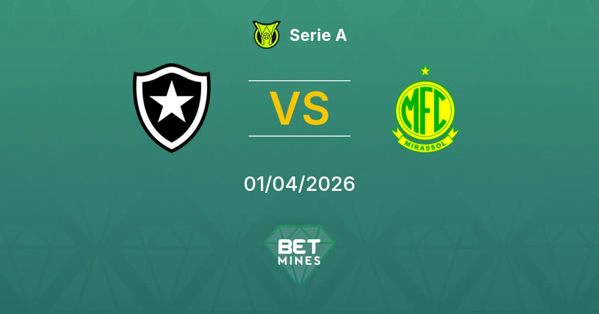 Botafogo vs Mirassol