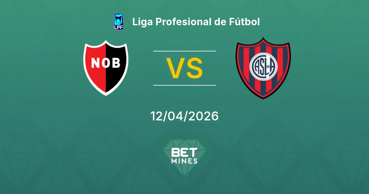 Newell's Old Boys vs San Lorenzo Pronóstico: Previa y Análisis del Partido | Liga Profesional de Fútbol 12-04-2026