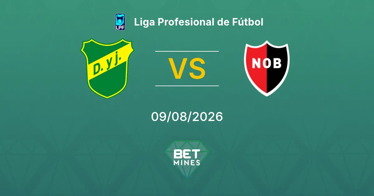 Palpite Defensa y Justicia x Newell's Old Boys: Prévia e Análise da Partida | Liga Profesional de Fútbol 09-08-2026