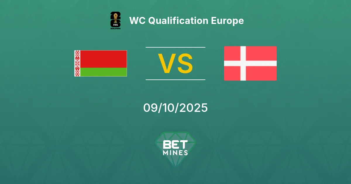 Bielorussia vs Danimarca Pronostico: Analisi e Anteprima della Partita | Qualificazioni Mondiali Europa 09-10-2025