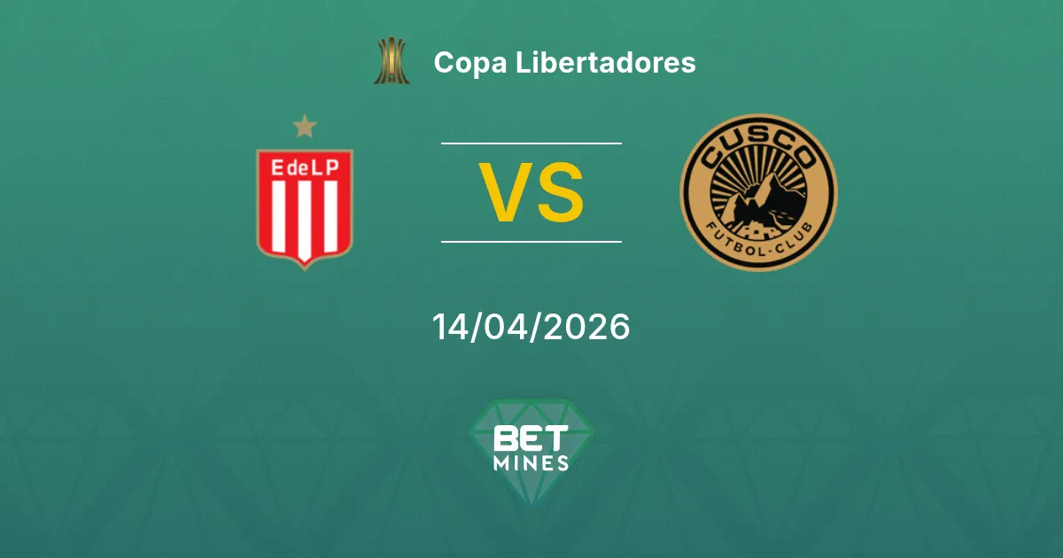 Estudiantes vs Cusco FC Pronóstico: Previa y Análisis del Partido | Copa Libertadores 14-04-2026