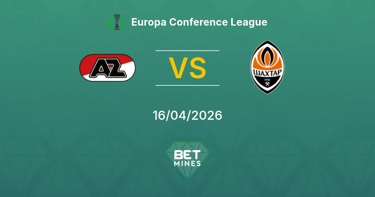 AZ vs Shakhtar Donetsk Pronóstico: Previa y Análisis del Partido | UEFA Europa Conference League 16-04-2026