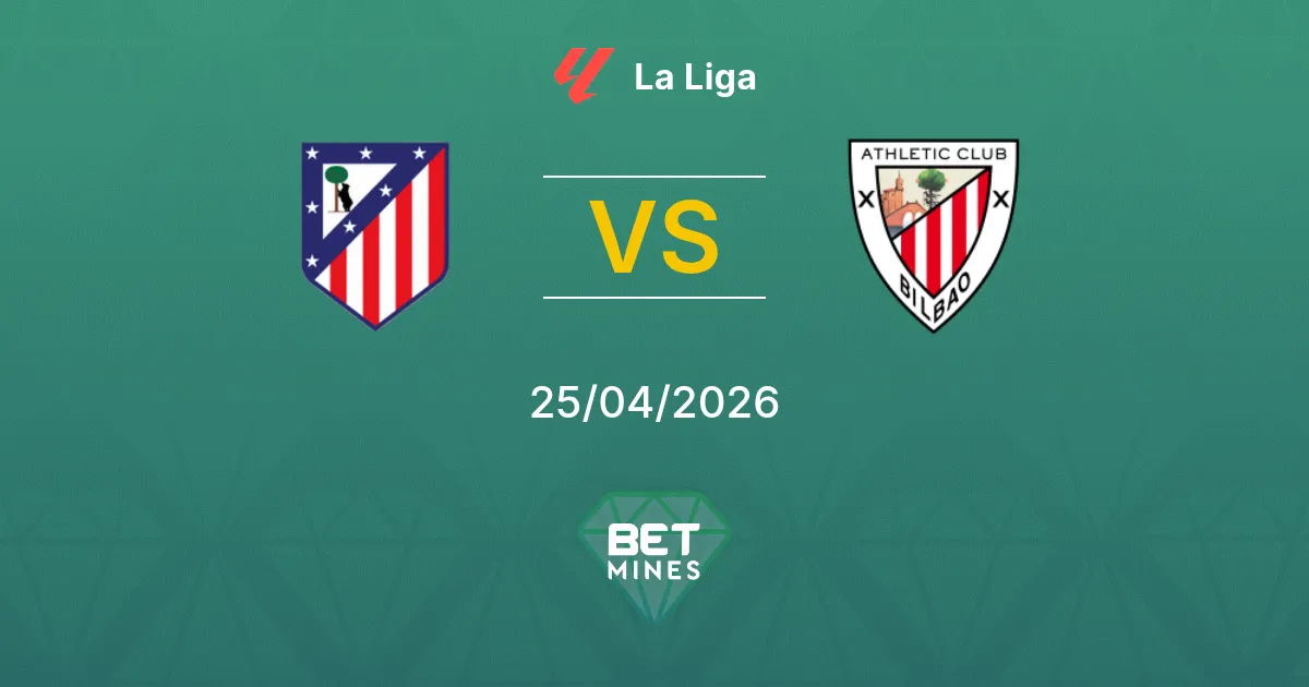 Atlético Madrid vs Athletic Club Pronostico: Anteprima e Analisi della Partita | La Liga 25-04-2026