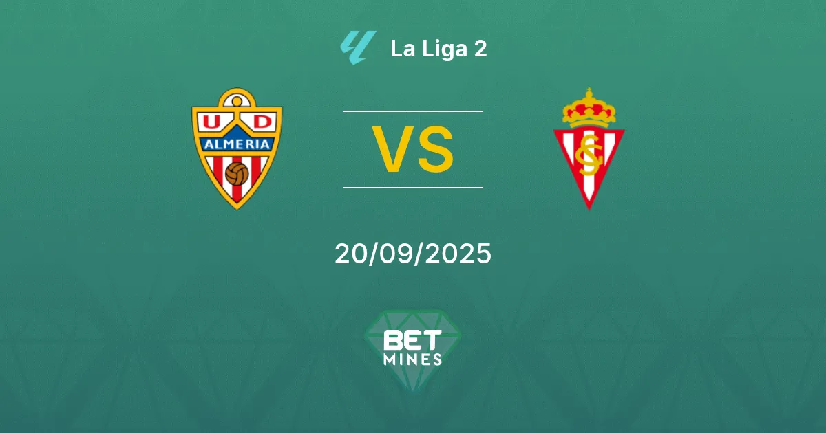 Almería vs Sporting Gijón Pronostico: Analisi e Anteprima della Partita | La Liga 2 20-09-2025