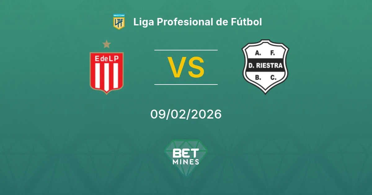 Estudiantes vs Deportivo Riestra Prediction: Match Preview and Analysis | Liga Profesional de Fútbol 09-02-2026