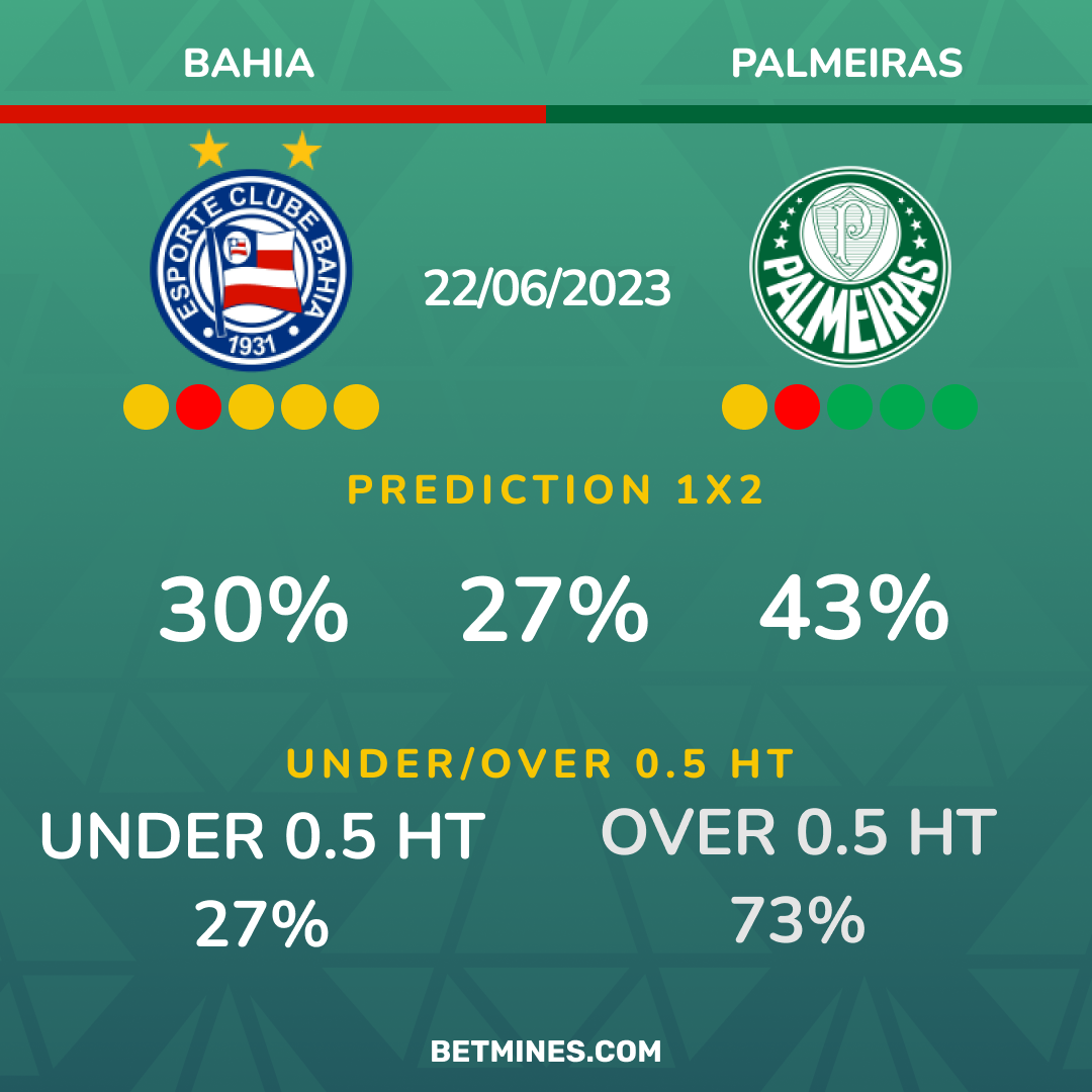 bahia - palmeiras