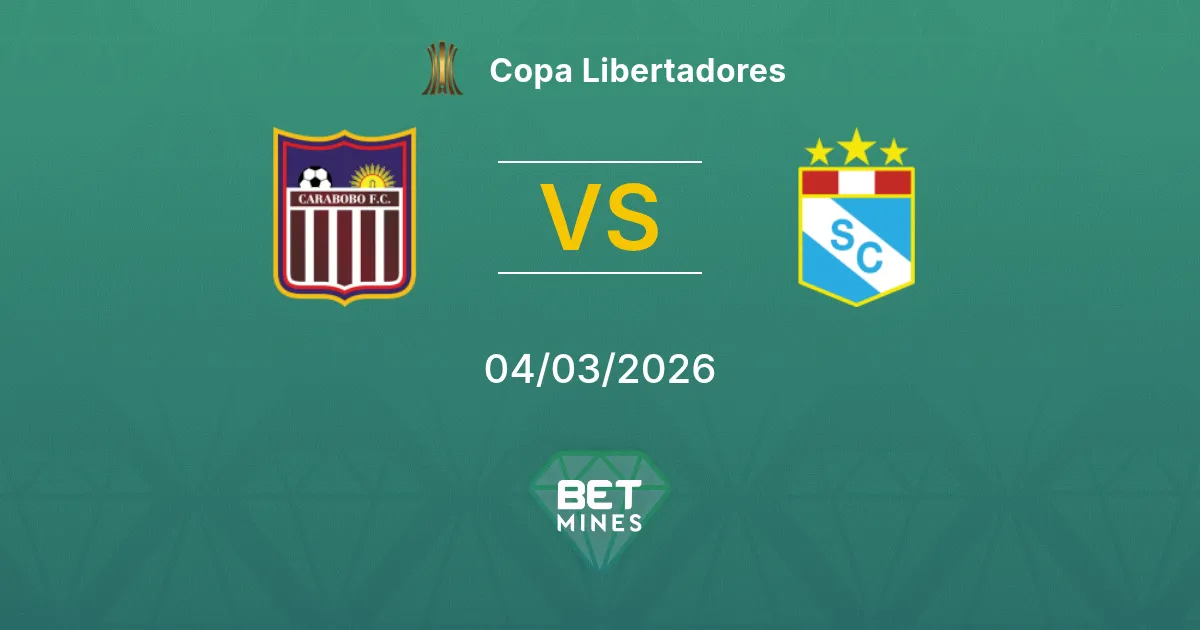 Carabobo vs Sporting Cristal Prediction: Match Preview and Analysis | Copa Libertadores 04-03-2026