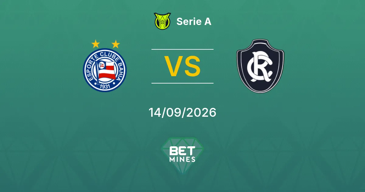 Pronostico Bahia vs Remo: Anteprima e Analisi della Partita | Serie A 14-09-2026