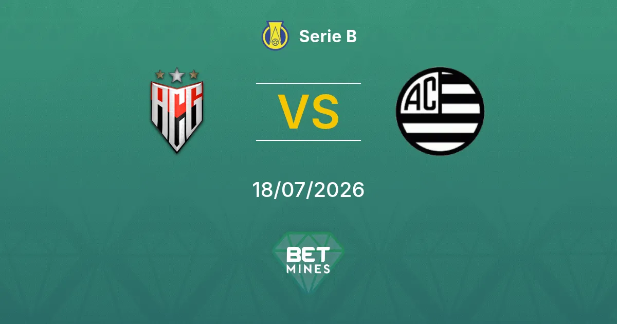 Atlético GO x Athletic Club Palpite: Prévia e Análise da Partida | Série B 18-07-2026