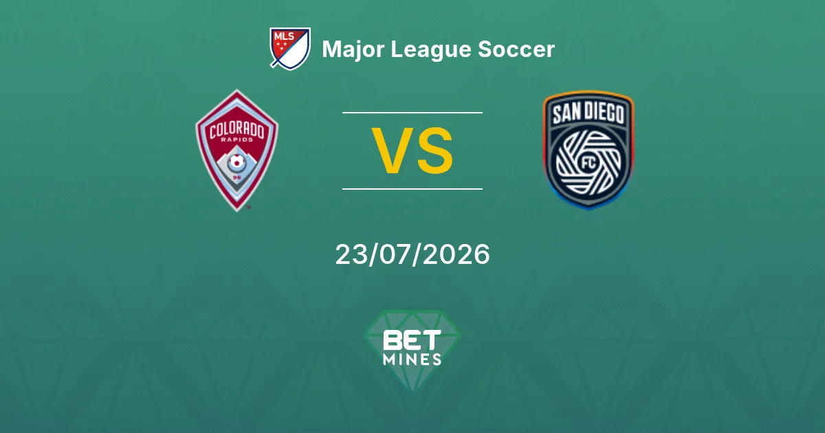 Colorado Rapids vs San Diego Prediction: Match Preview and Analysis | Major League Soccer 23-07-2026